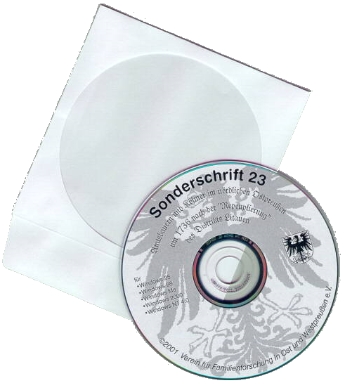 CD mit Hülle